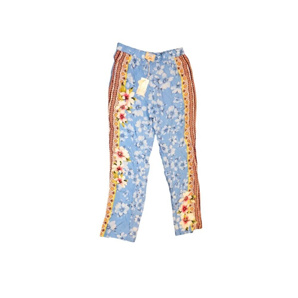 Johnny Was Kanni Pant Geneva Floral Print, Small NWT
